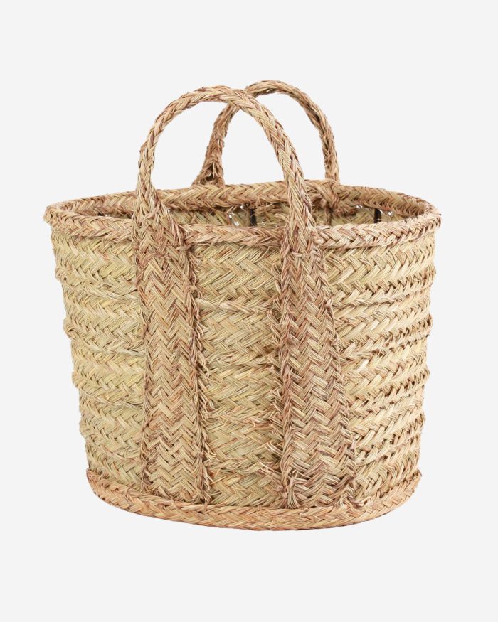 Cesto rotondo in giunco Ø40H40 - immagine 2