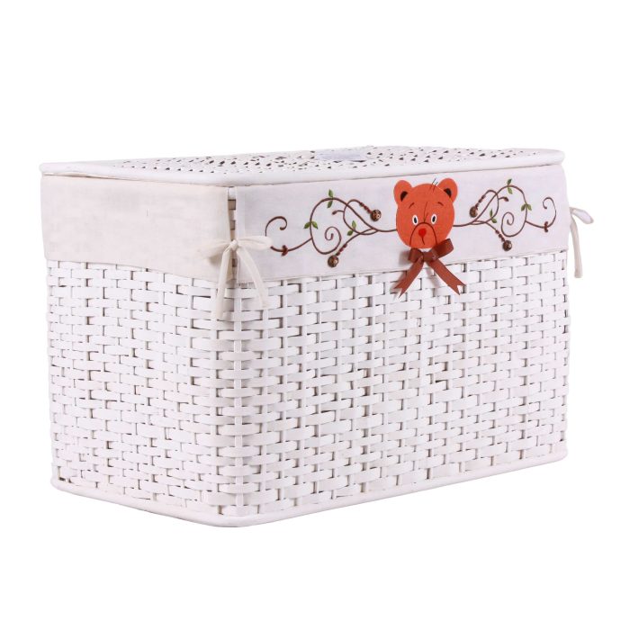 Set di 3 bauli in rattan "Orsetti" - immagine 3