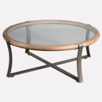 Tavolino da caffè in legno e metallo