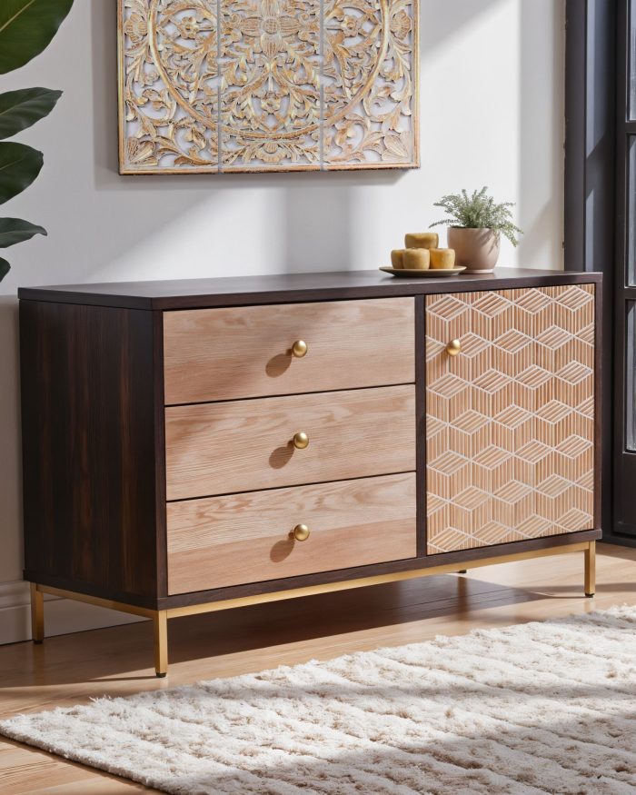 Credenza in legno di pino "Rabat" - immagine 2