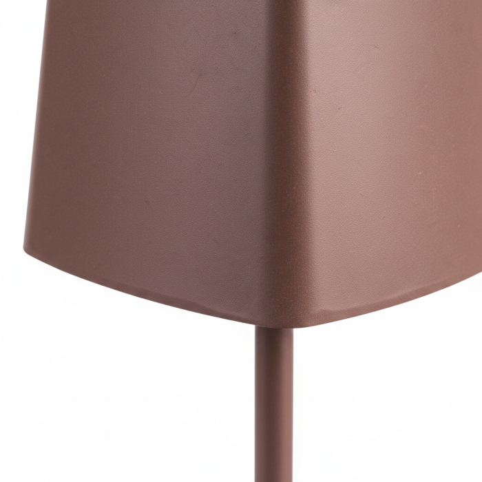 Lampada a led touch “Roma” marrone con 3 colorazioni luce - immagine 6