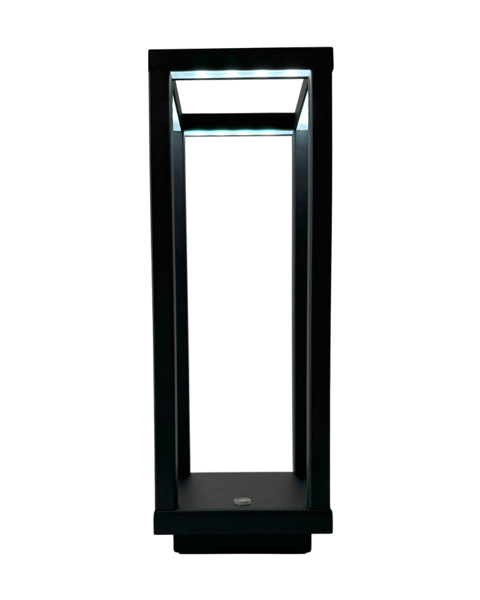 Lampada a led touch “Bari” nera con 3 colorazioni luce - immagine 4