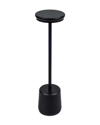 Lampada a led touch “Milan” nera con 3 colorazioni luce