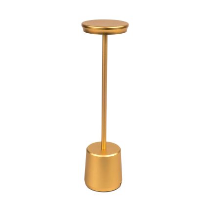 Lampada a led touch “Milan” oro con 3 colorazioni luce