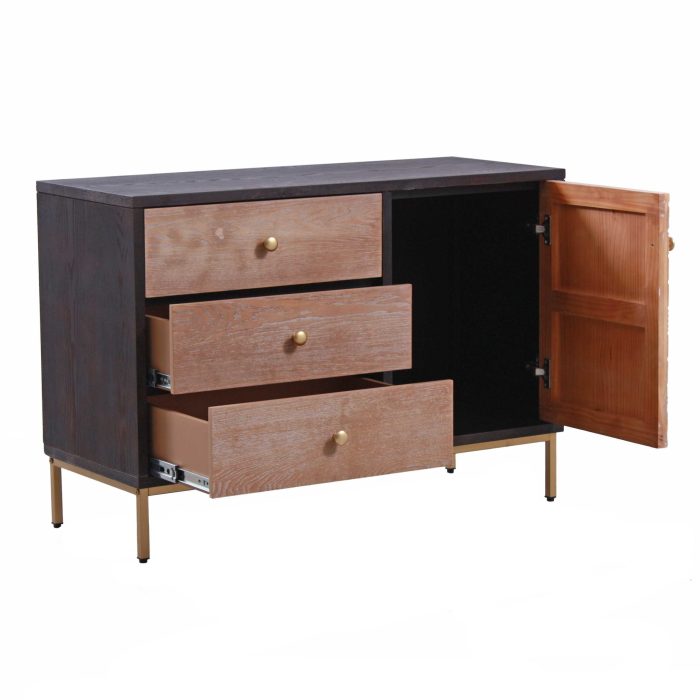 Credenza in legno di pino "Rabat" - immagine 3