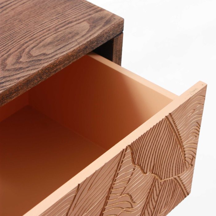 Cassettiera in legno di pino ed mdf "Merida" - immagine 7