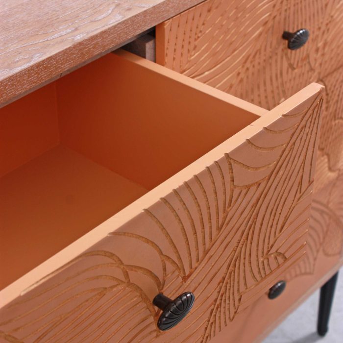 Comò in legno di pino ed mdf "Merida" - immagine 7