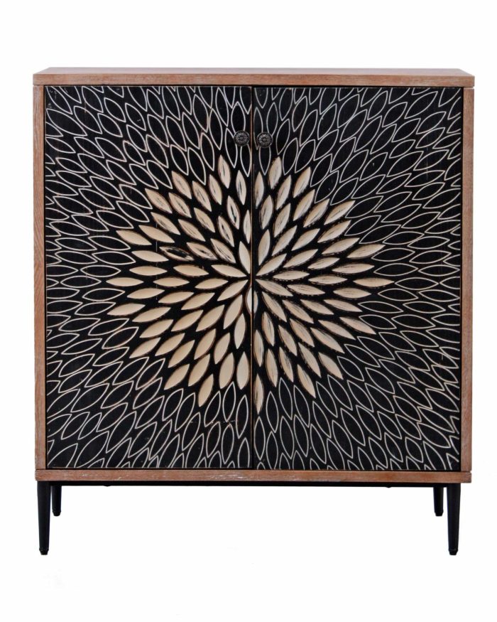 Credenza in legno di pino ed mdf "Bangkok" - immagine 2