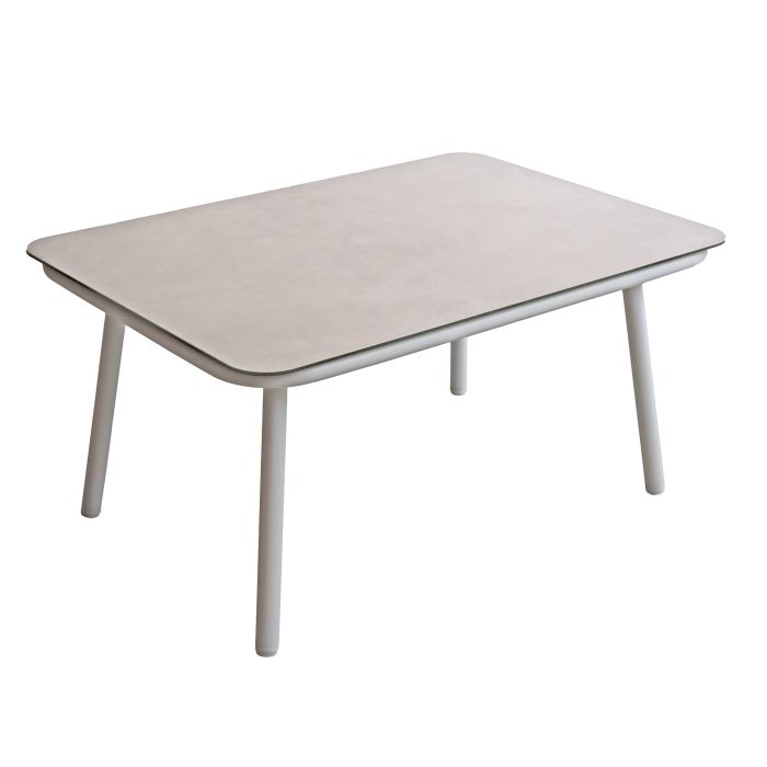 Salotto completo in alluminio bianco e corda "Pula" - immagine 9