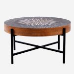 Tavolino da caffè in legno di pino Bangkok