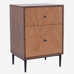 Cassettiera in legno di pino ed mdf merida