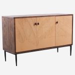 Credenza in legno di pino ed mdf "Merida"