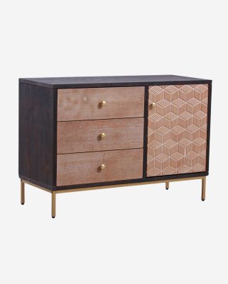 Credenza in legno di pino "Rabat"
