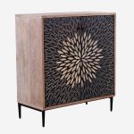 Credenza in legno di pino ed mdf "Bangkok"