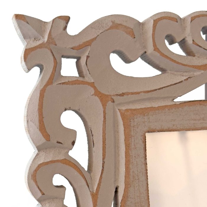 Portafoto in mdf intagliato 30X35 - immagine 2