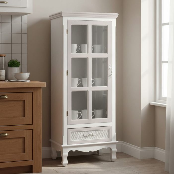 Vetrina in legno di pino - immagine 2