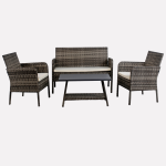 Salotto completo in polirattan "Lory"