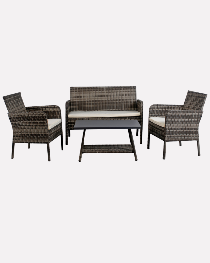 Salotto completo in polirattan "Lory"