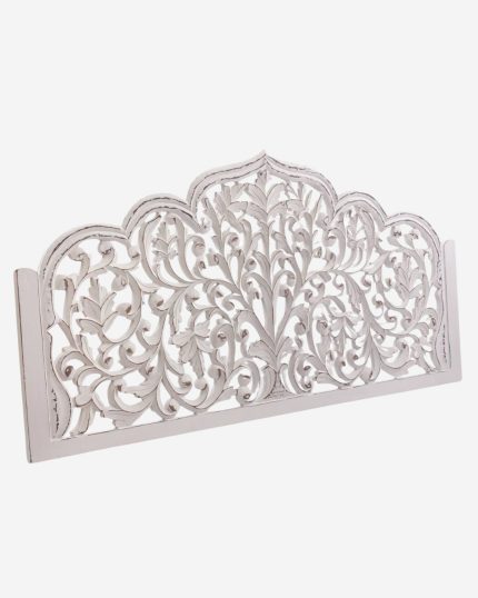 Pannello in mdf sagomato bianco anticato