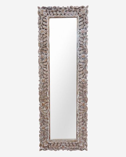 Specchio in mdf intagliato