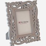 Portafoto in mdf intagliato 24X29