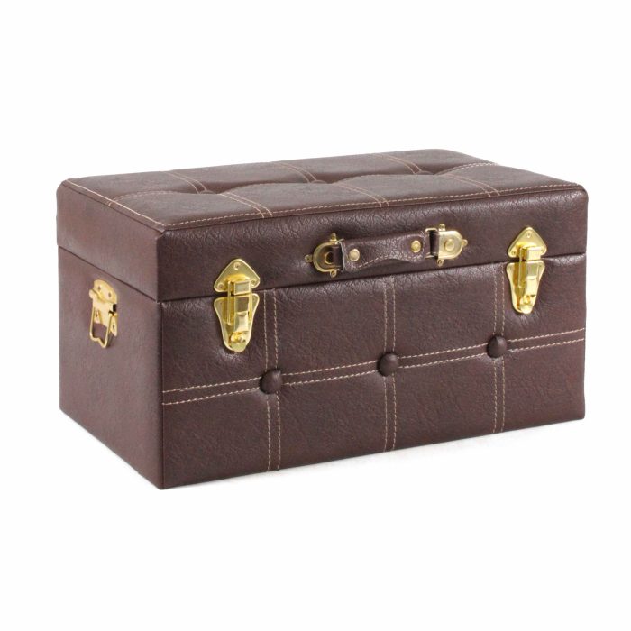 Set di 3 bauli decorative in mdf - immagine 4