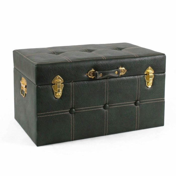 Set di 3 bauli decorative in mdf - immagine 3