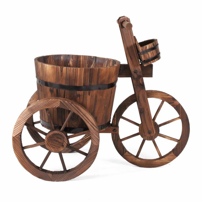 Portavaso in legno di abete - immagine 2