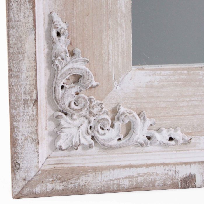 Specchio in abete sbiancato - immagine 3