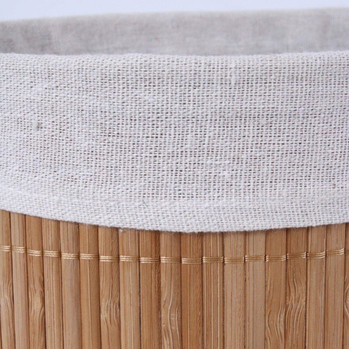 Set di 3 vaschette in bambù foderate - immagine 5