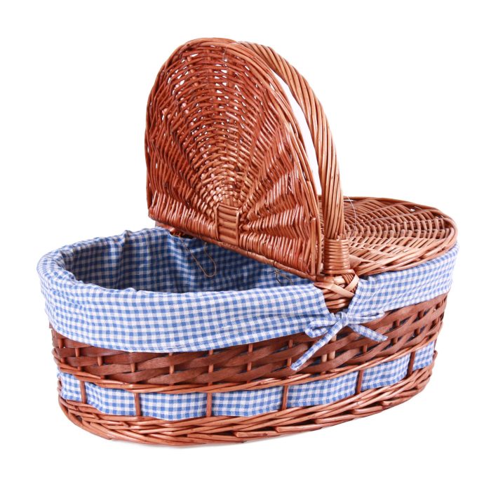 Cesto da pic nic foderato - immagine 2