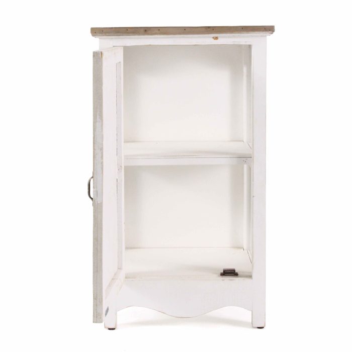 Comodino in abete intagliato - immagine 3