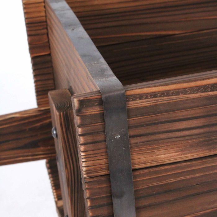 Carretto in legno di abete - immagine 3