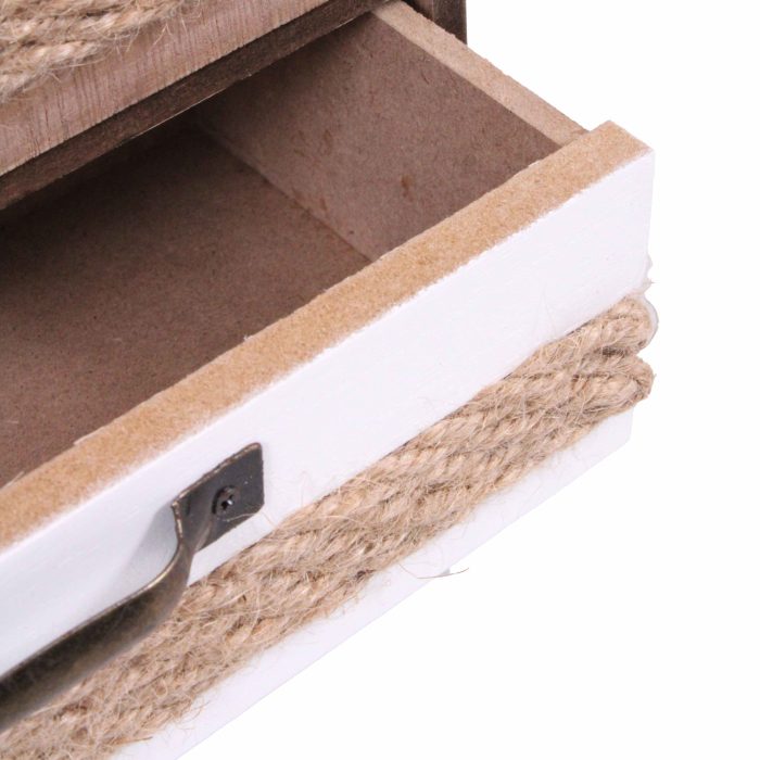 Portagioie in mdf e juta “Home” - immagine 3