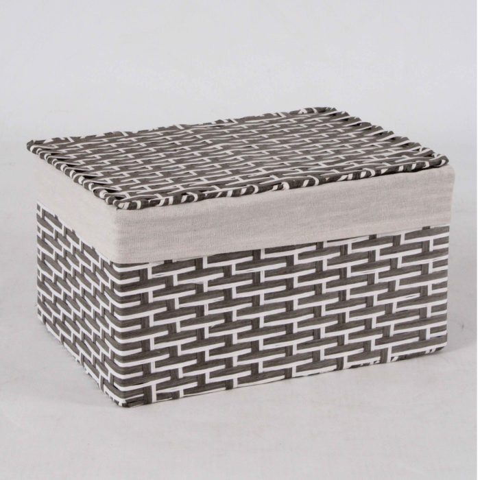 Set di 2 scatole in cellulosa tessile - immagine 2