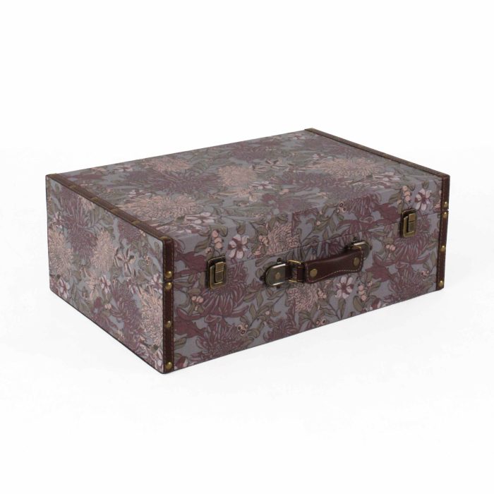 Set di 3 valigie decorative floreali - immagine 4