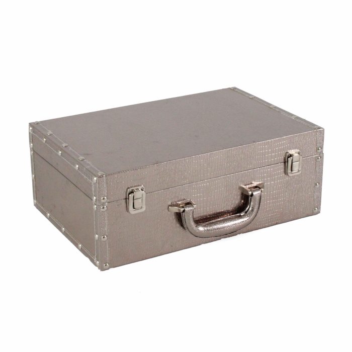 Set di 3 valigie metallizzate - immagine 5