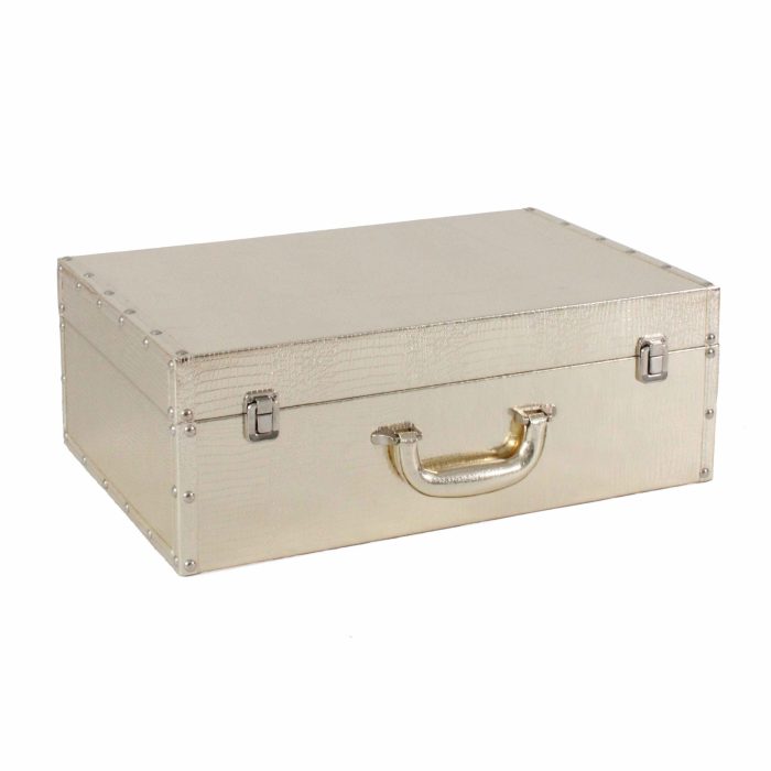 Set di 3 valigie metallizzate - immagine 4