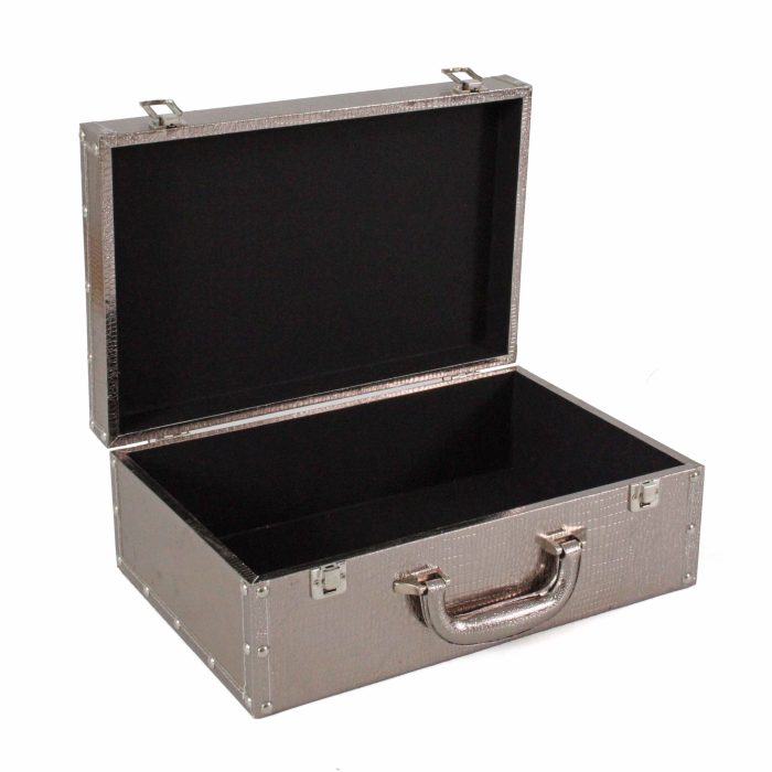 Set di 3 valigie metallizzate - immagine 2