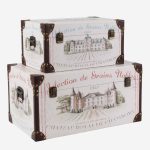 Set di 2 bauli "Chateau"