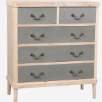 Comò in Legno di Pino con 5 Cassetti – Linea Elisabetta