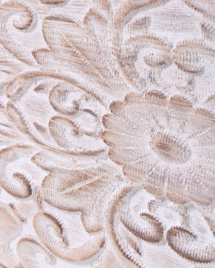 Set di 3 bauli in mdf intagliato - immagine 2