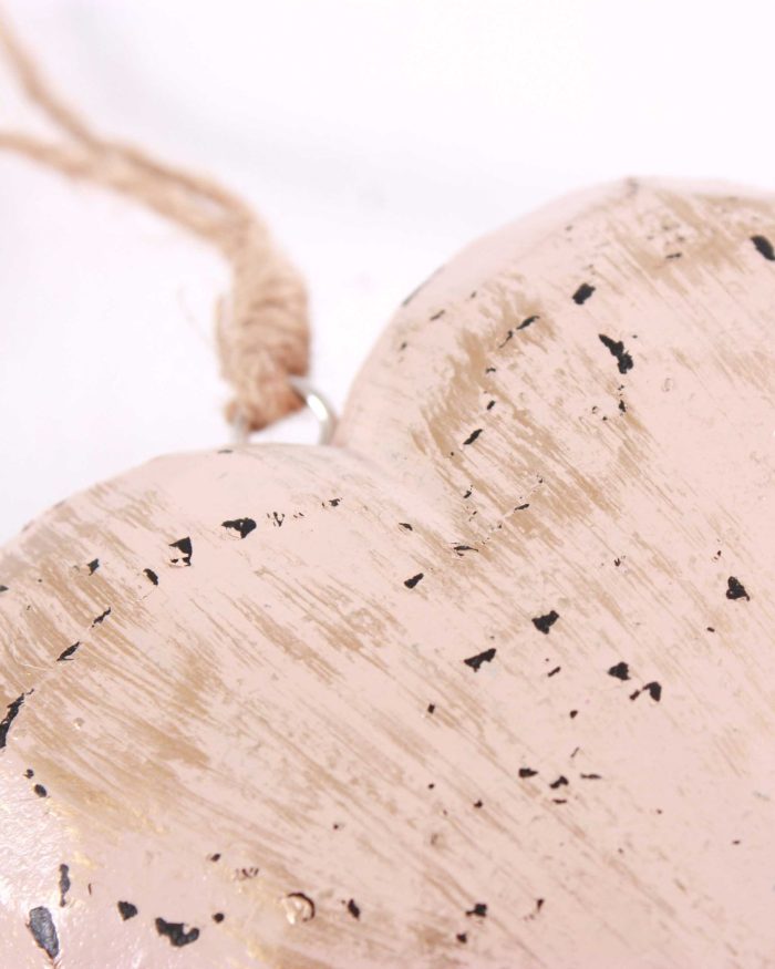 Pallina decorativa in mdf cuore - immagine 2