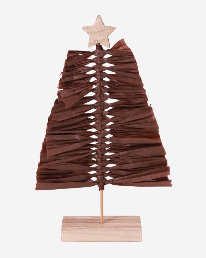 Alberi di natale decorativi di carta in confezione di 3 - immagine 2