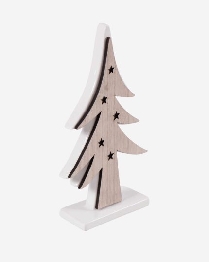 Albero di natale decorativo in ceramica ed mdf