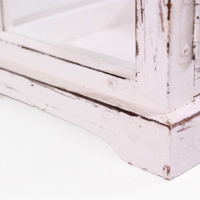 Lanterna bianca in legno di abete - immagine 4