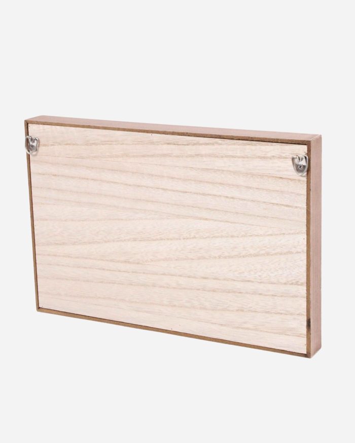 Portachiavi in legno e juta - immagine 2