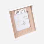 Portafoto "Home" IN MDF (17H17)