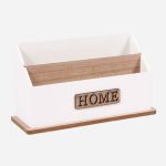 Portaposta in legno "Home"