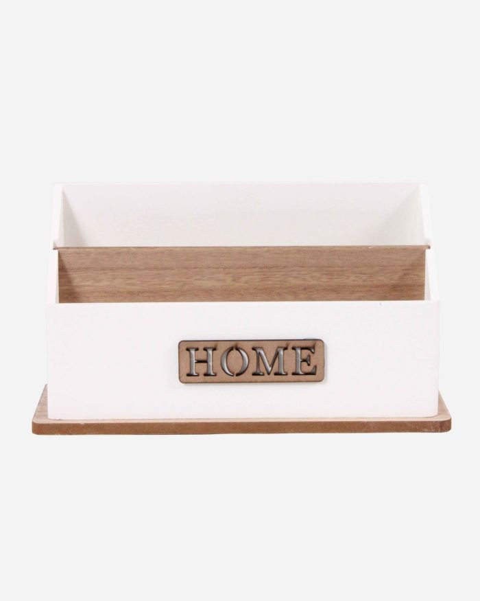 Portaposta in legno "Home" - immagine 2